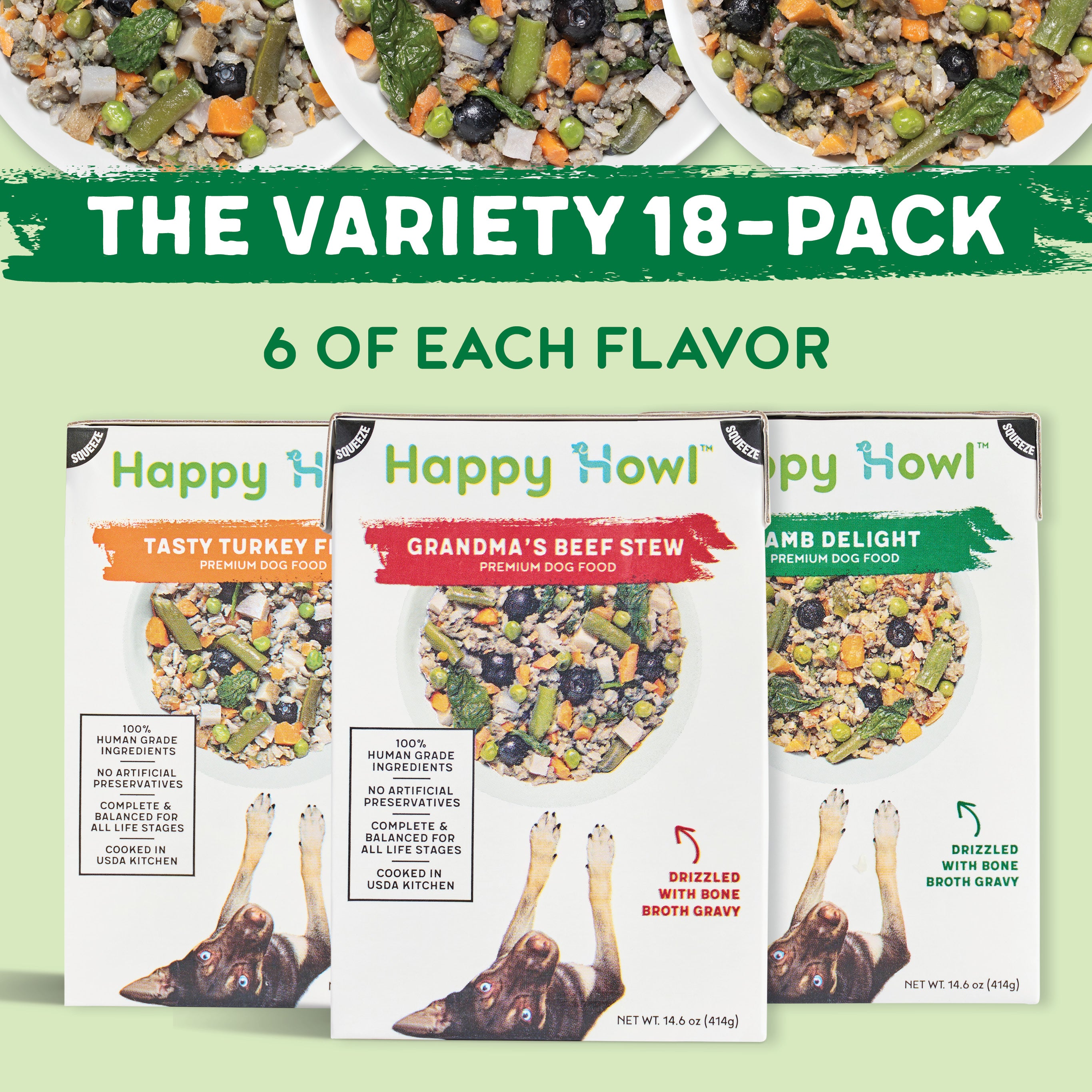 100% Human-Grade Dog Food