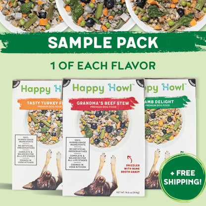 3-Carton Sample Pack (6 Meals)